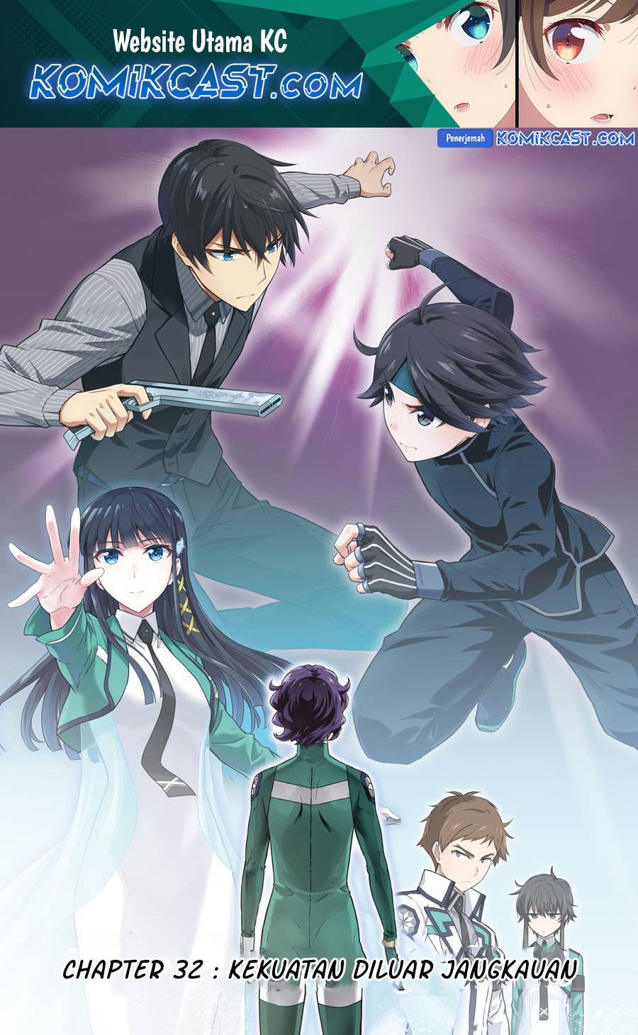 Halaman 2 dari Mahouka Koukou no Rettousei - Double Seven Hen Chapter 32