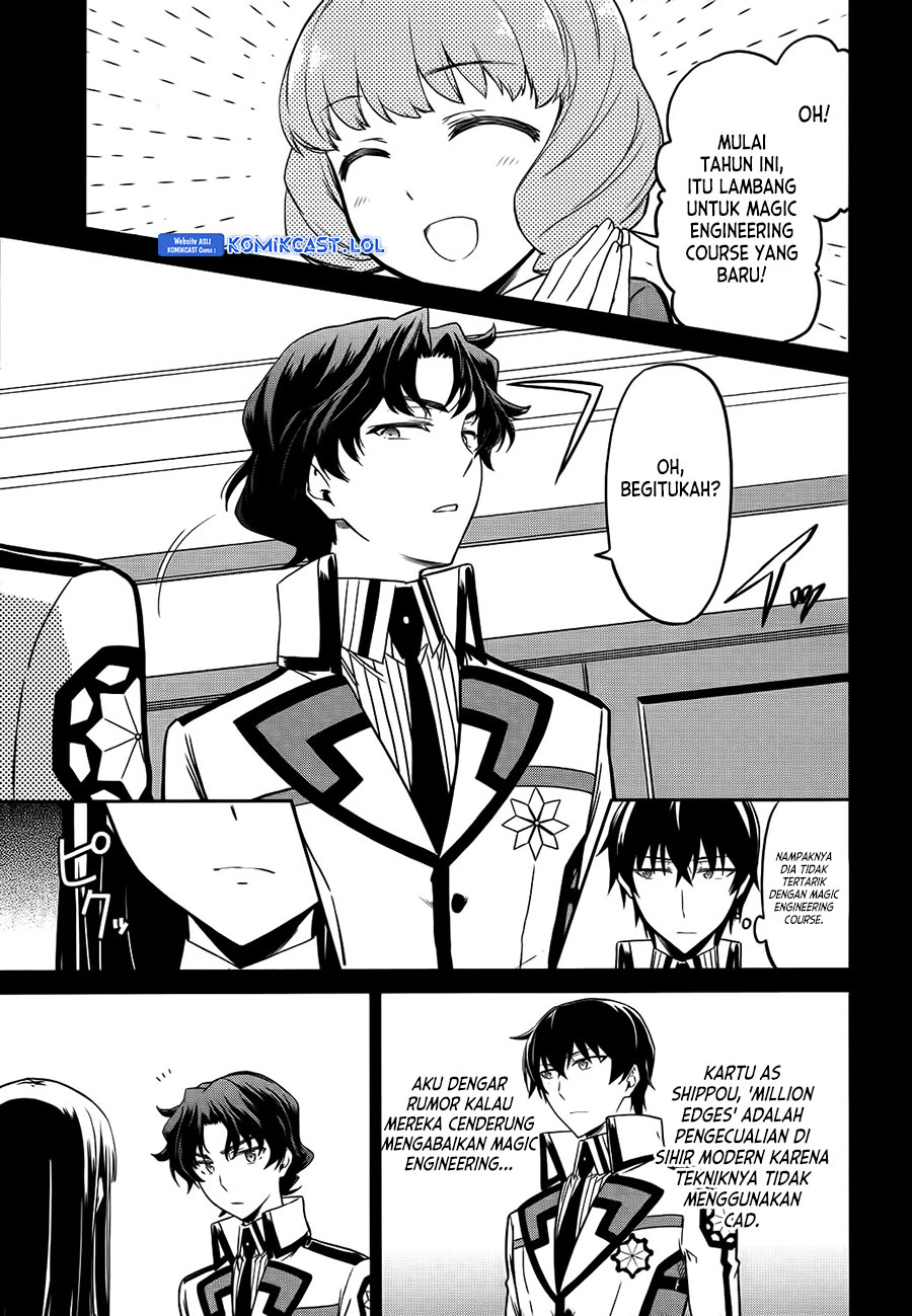 Halaman 11 dari Mahouka Koukou no Rettousei - Double Seven Hen Chapter 6