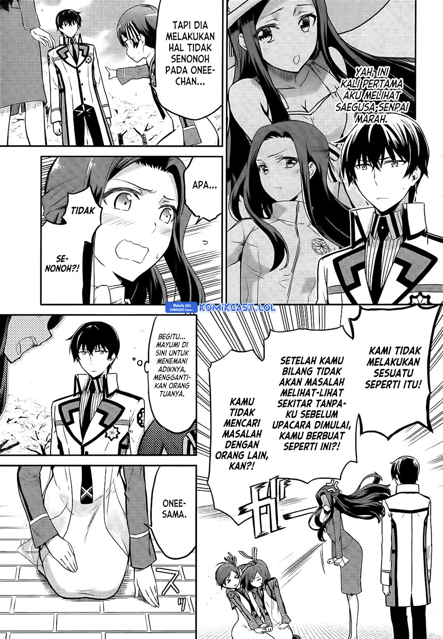 Halaman 6 dari Mahouka Koukou no Rettousei - Double Seven Hen Chapter 9