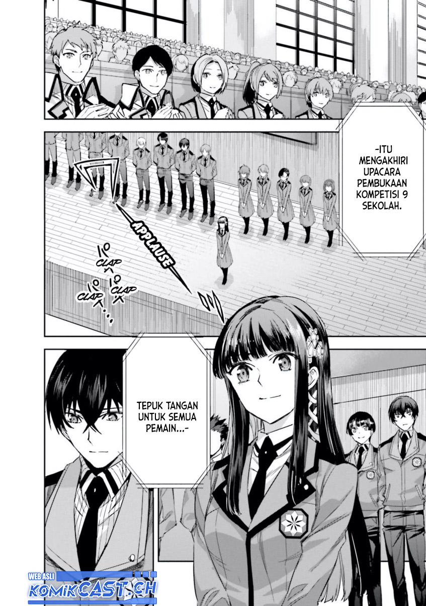 Halaman 7 dari Mahouka Koukou no Rettousei: Steeplechase-hen Chapter 8