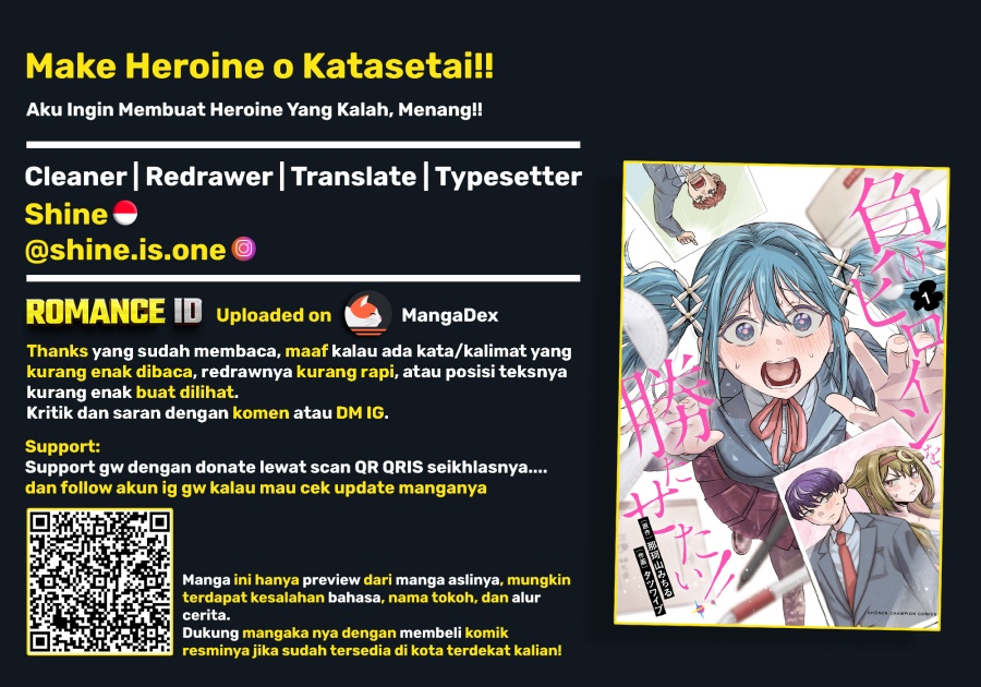 Make Heroine wo Katasetai!! chapter 14 halaman 24