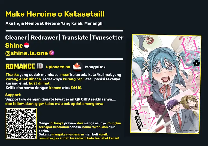 Make Heroine wo Katasetai!! chapter 17 halaman 27