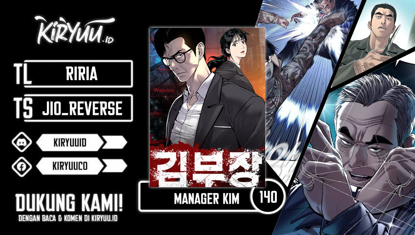 Halaman 1 dari Manager Kim Chapter 140