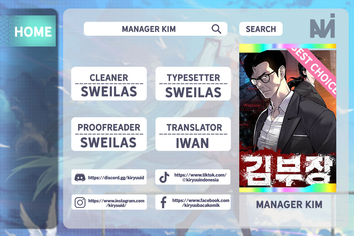 Halaman 1 dari Manager Kim Chapter 141