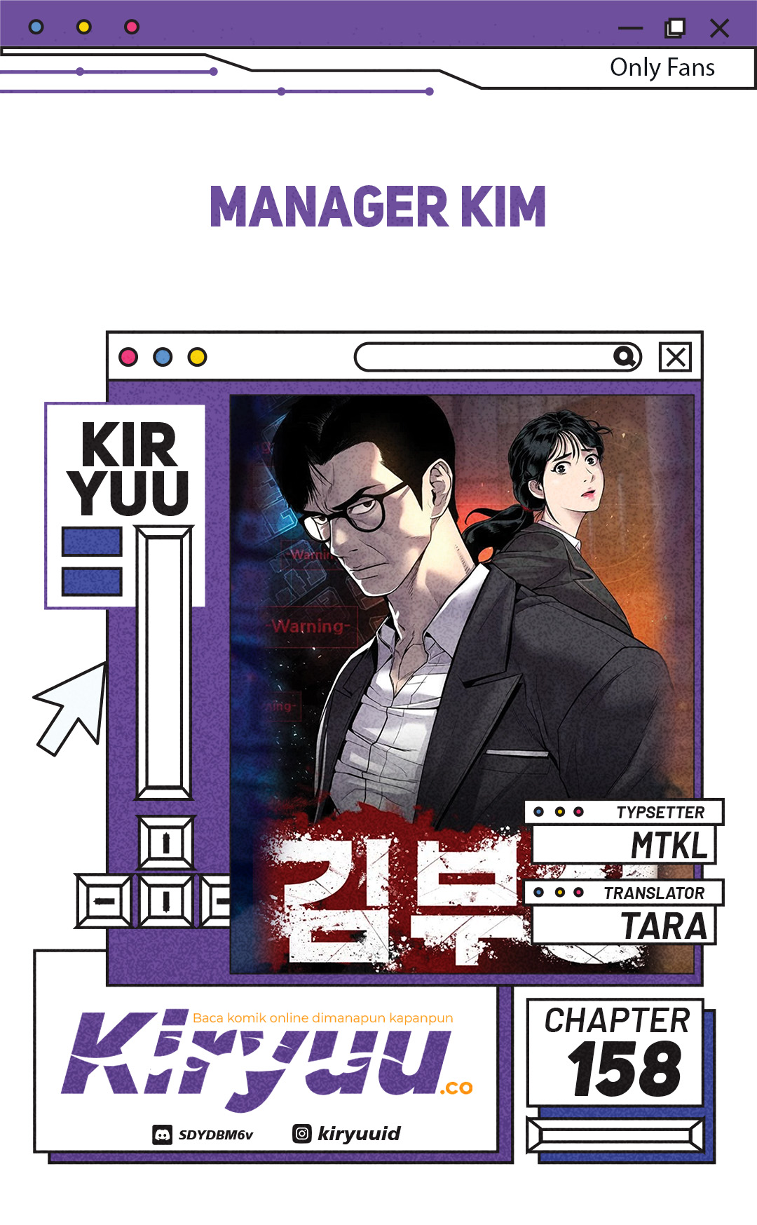 Halaman 1 dari Manager Kim Chapter 158