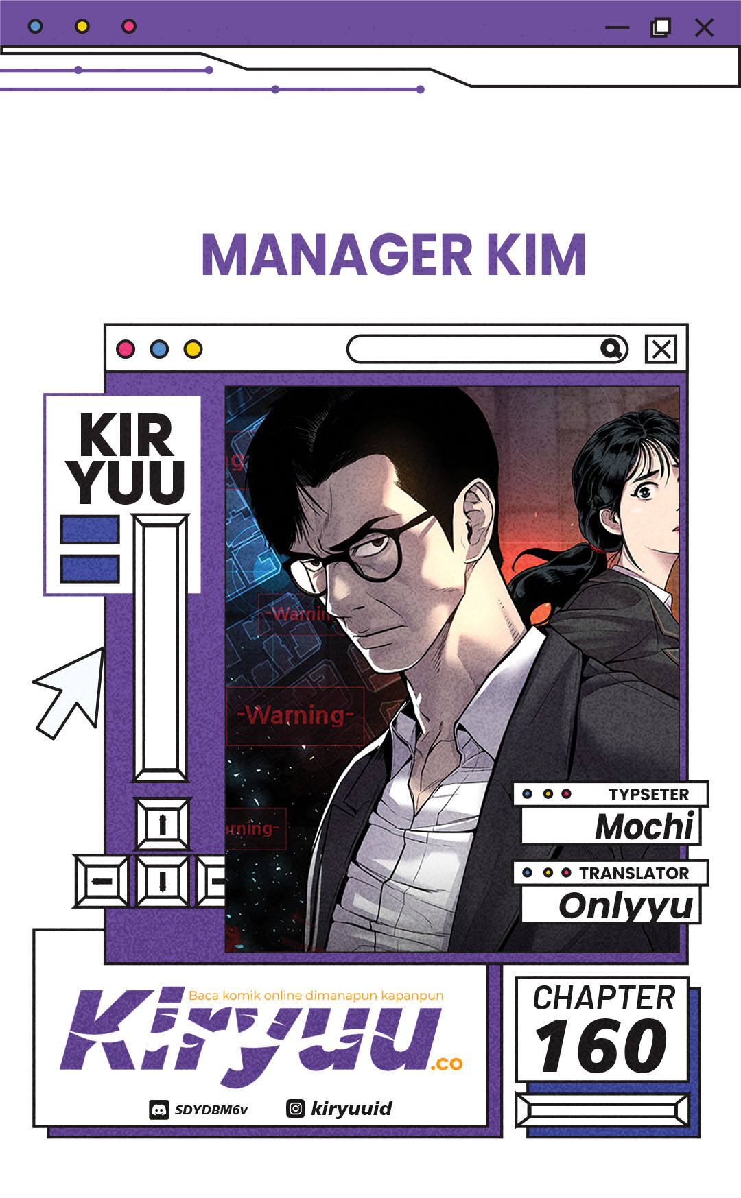 Halaman 1 dari Manager Kim Chapter 160