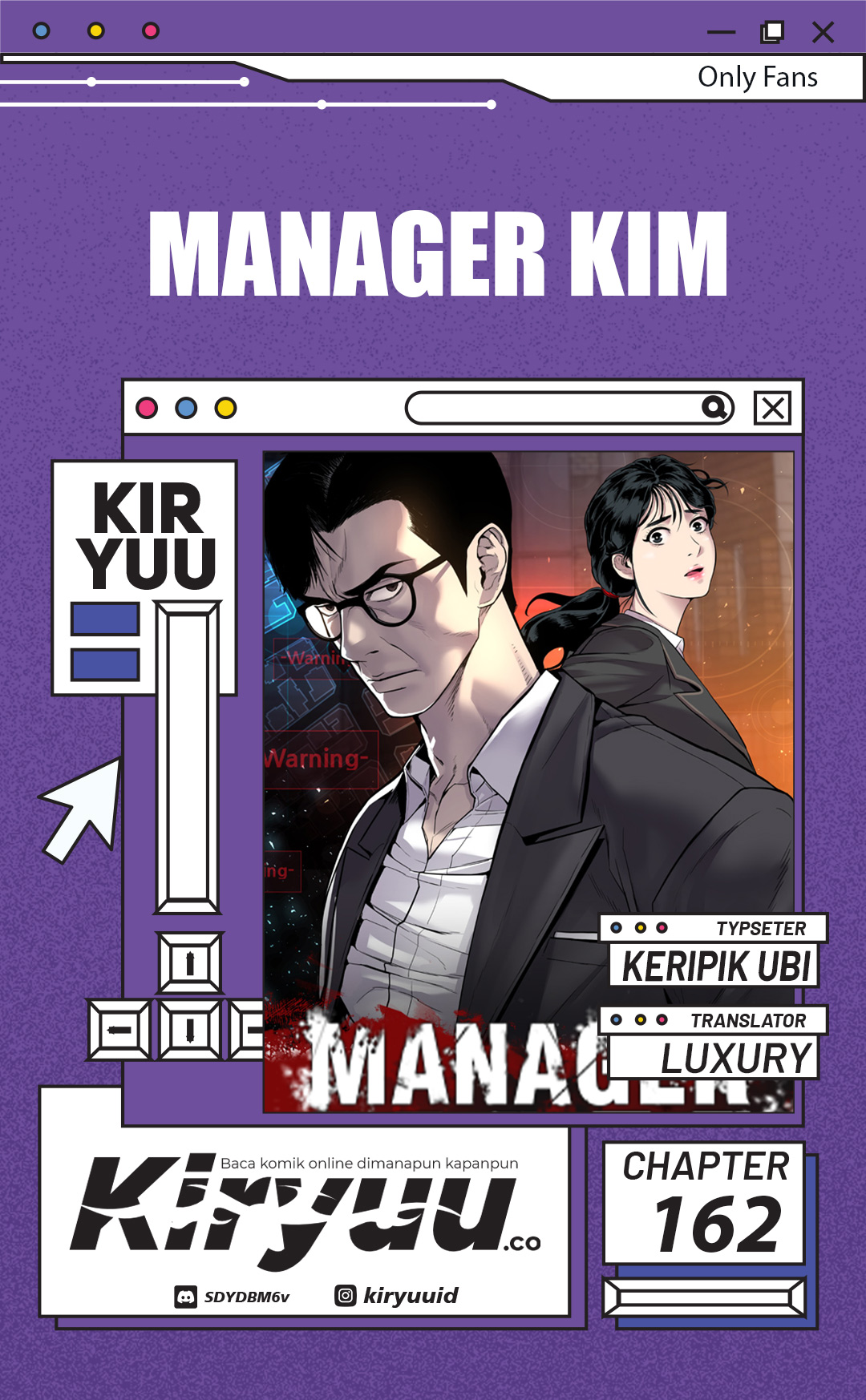 Halaman 1 dari Manager Kim Chapter 162