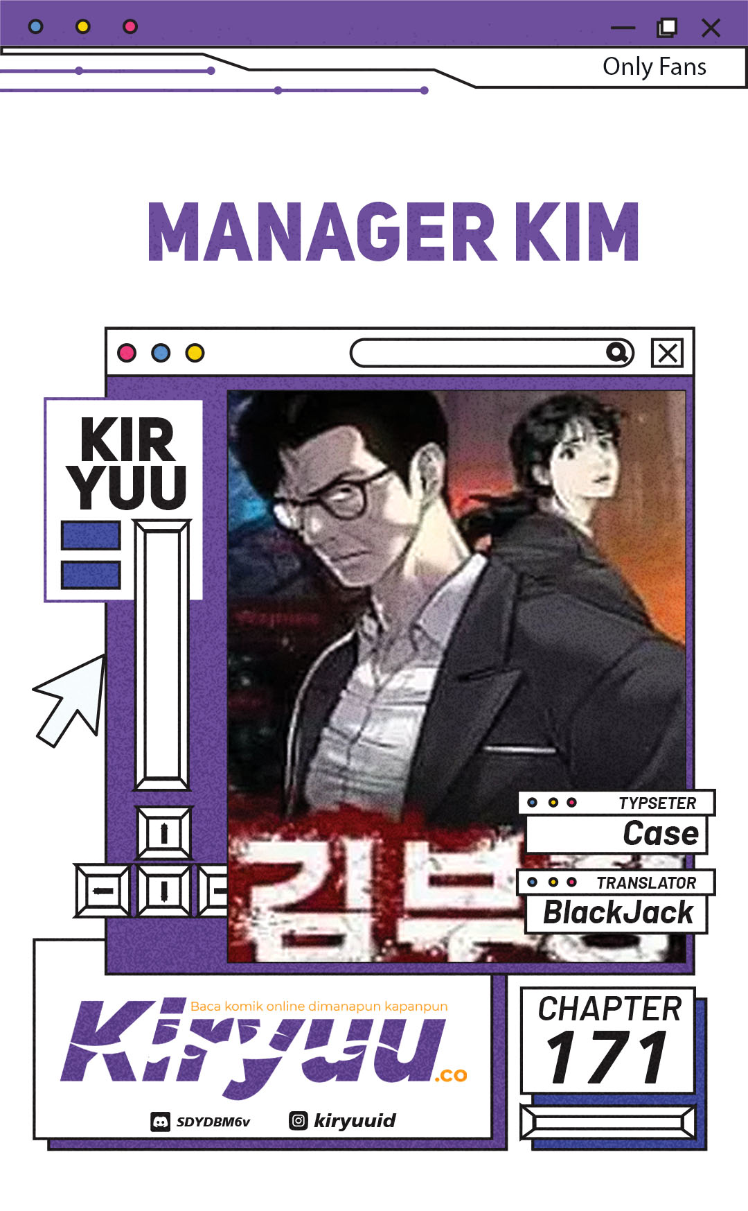 Halaman 1 dari Manager Kim Chapter 171