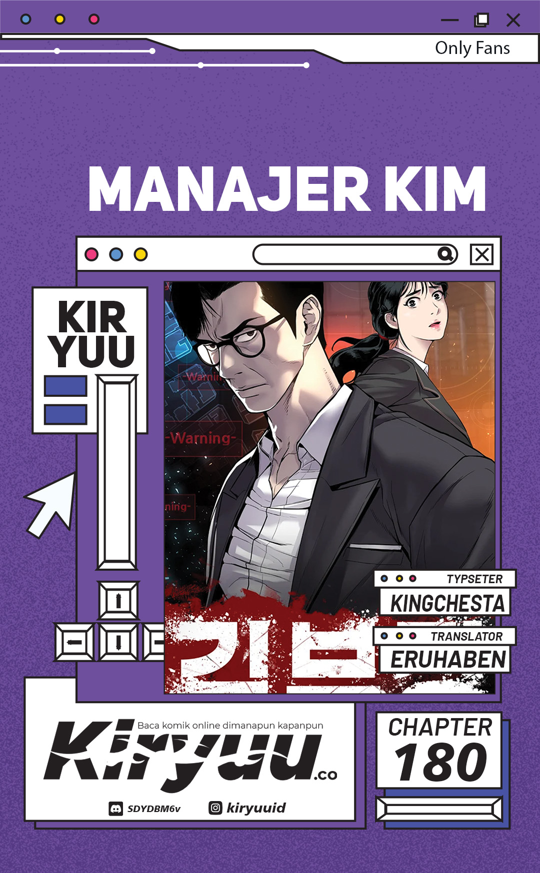 Halaman 1 dari Manager Kim Chapter 180