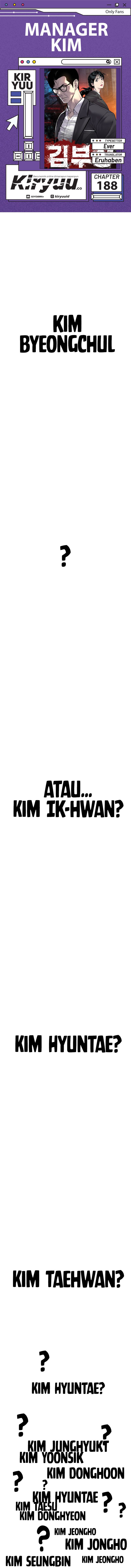 Halaman 1 dari Manager Kim Chapter 188