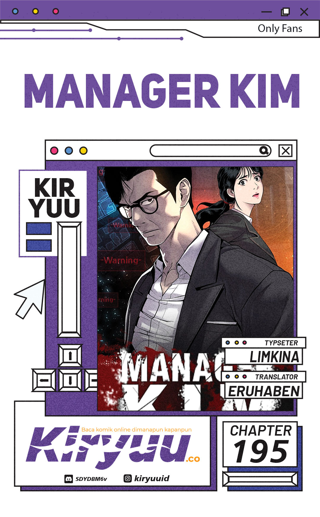 Halaman 1 dari Manager Kim Chapter 195