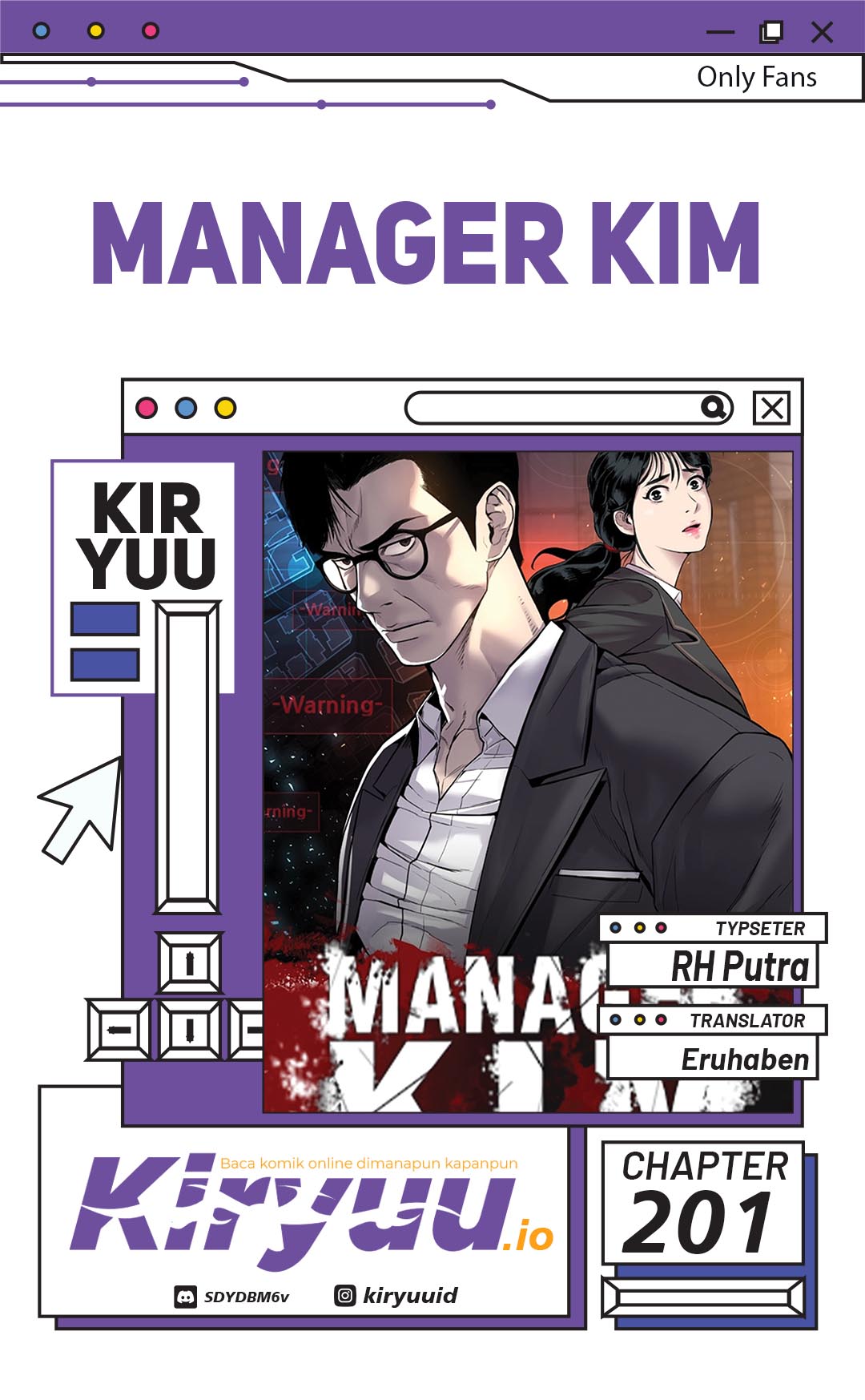 Halaman 1 dari Manager Kim Chapter 201