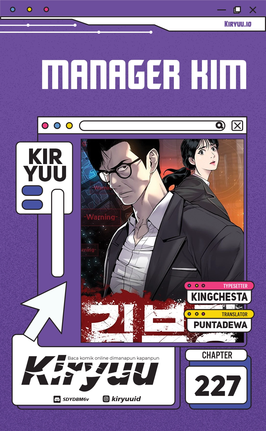 Halaman 1 dari Manager Kim Chapter 227