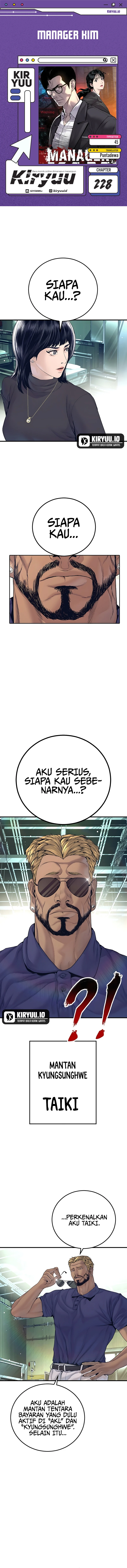 Halaman 1 dari Manager Kim Chapter 228