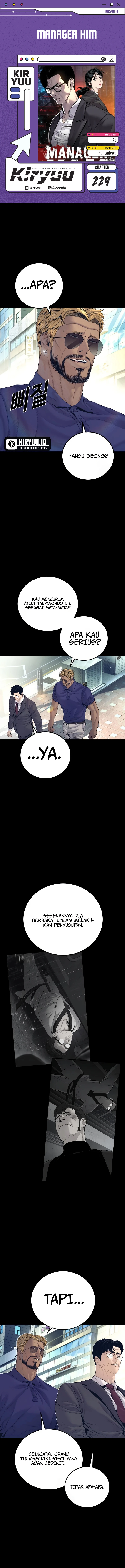 Halaman 1 dari Manager Kim Chapter 229