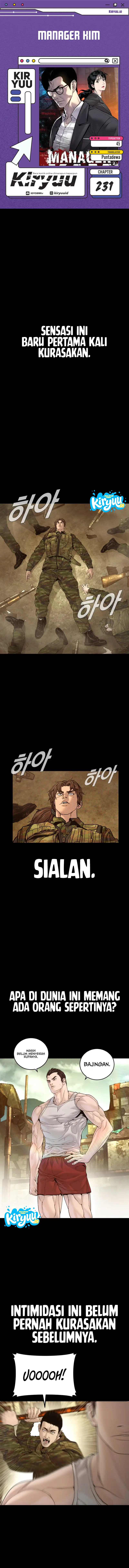 Halaman 1 dari Manager Kim Chapter 231