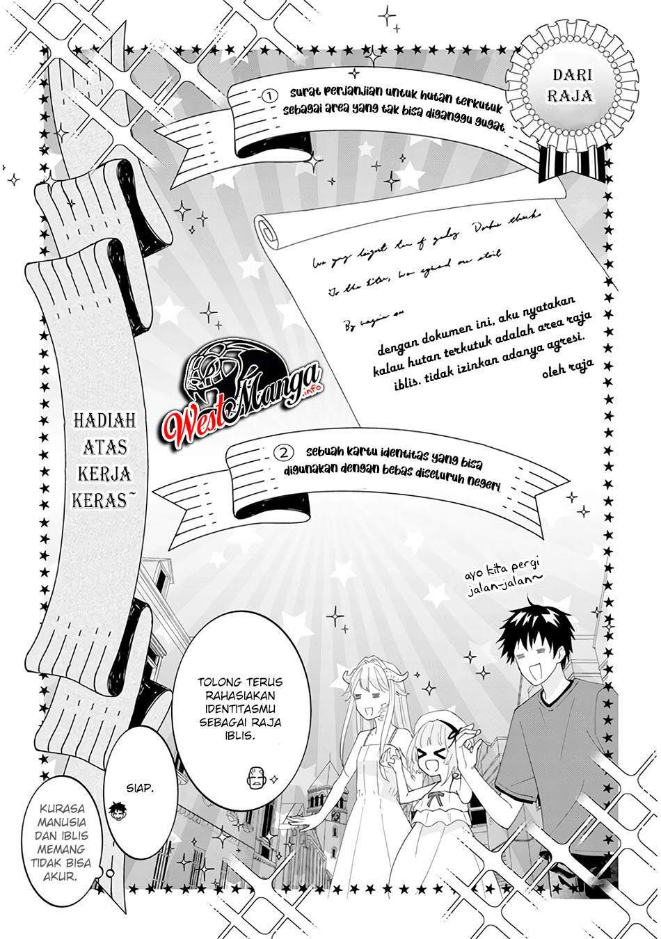 Halaman 11 dari Maou ni Natta node, Dungeon Tsukutte Jingai Musume to Honobono Suru Chapter 38