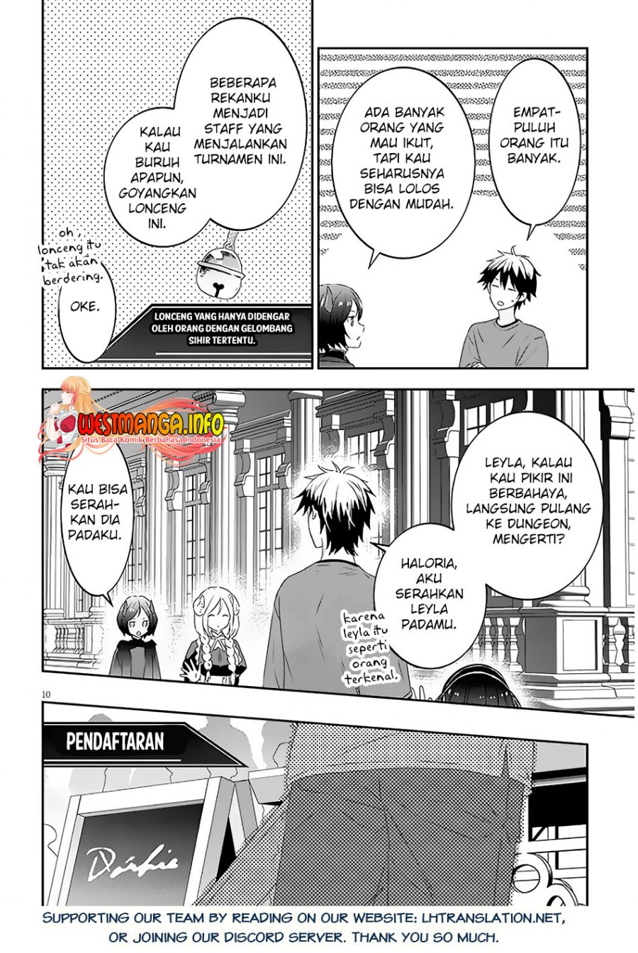 Halaman 12 dari Maou ni Natta node, Dungeon Tsukutte Jingai Musume to Honobono Suru Chapter 59.1