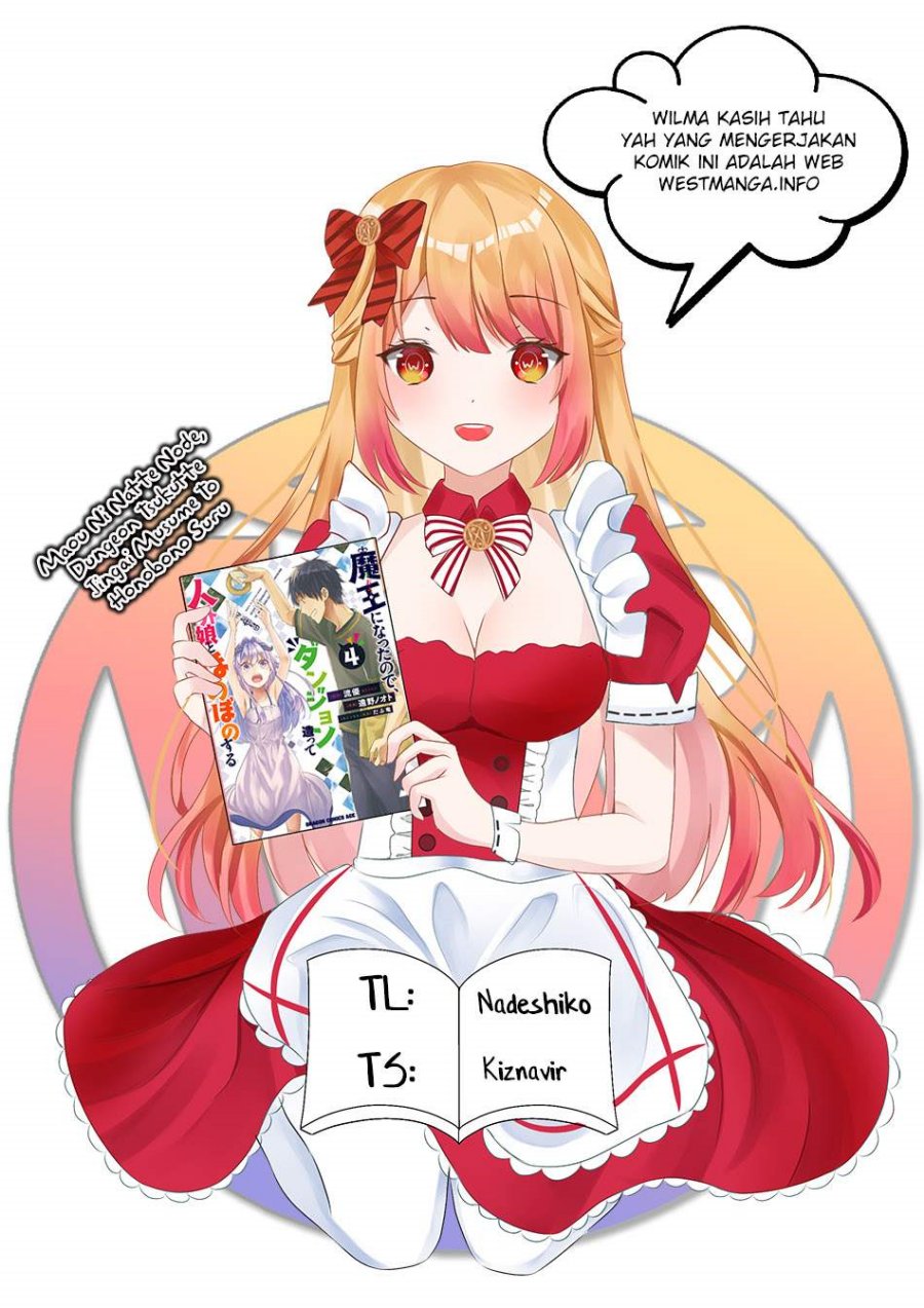Halaman 2 dari Maou ni Natta node, Dungeon Tsukutte Jingai Musume to Honobono Suru Chapter 59.1
