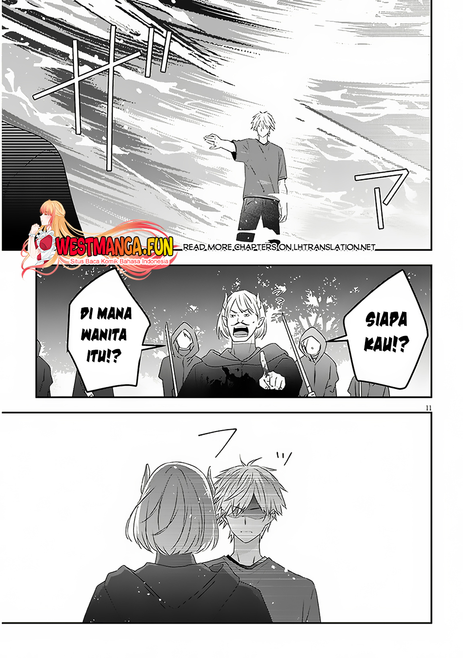Halaman 2 dari Maou ni Natta node, Dungeon Tsukutte Jingai Musume to Honobono Suru Chapter 67.2