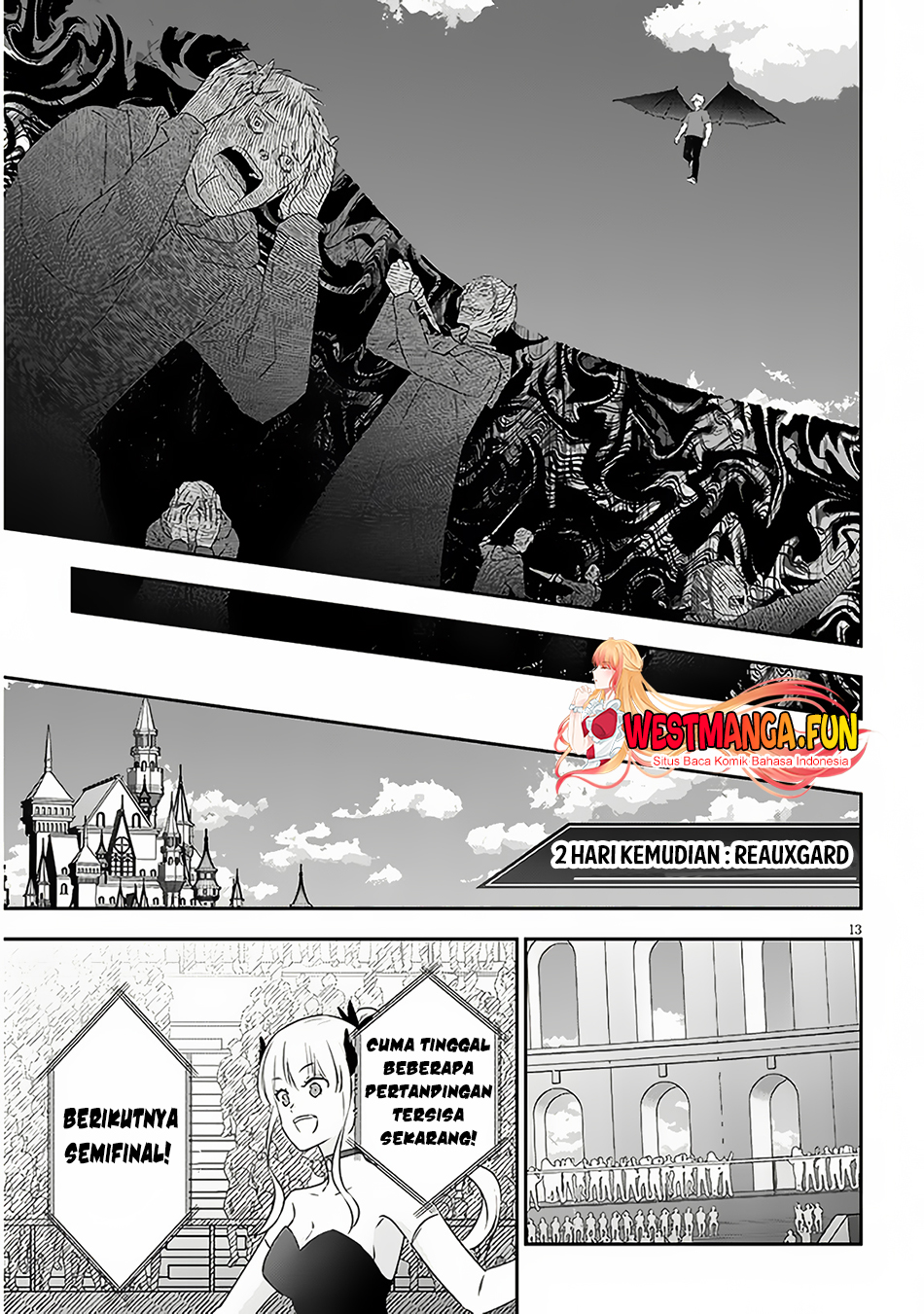 Halaman 5 dari Maou ni Natta node, Dungeon Tsukutte Jingai Musume to Honobono Suru Chapter 67.2