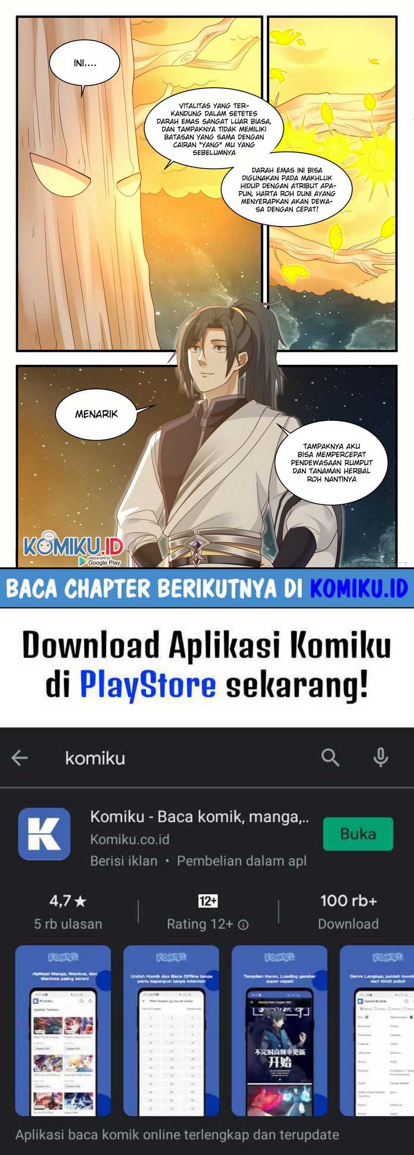 Halaman 14 dari Martial Peak Chapter 1004