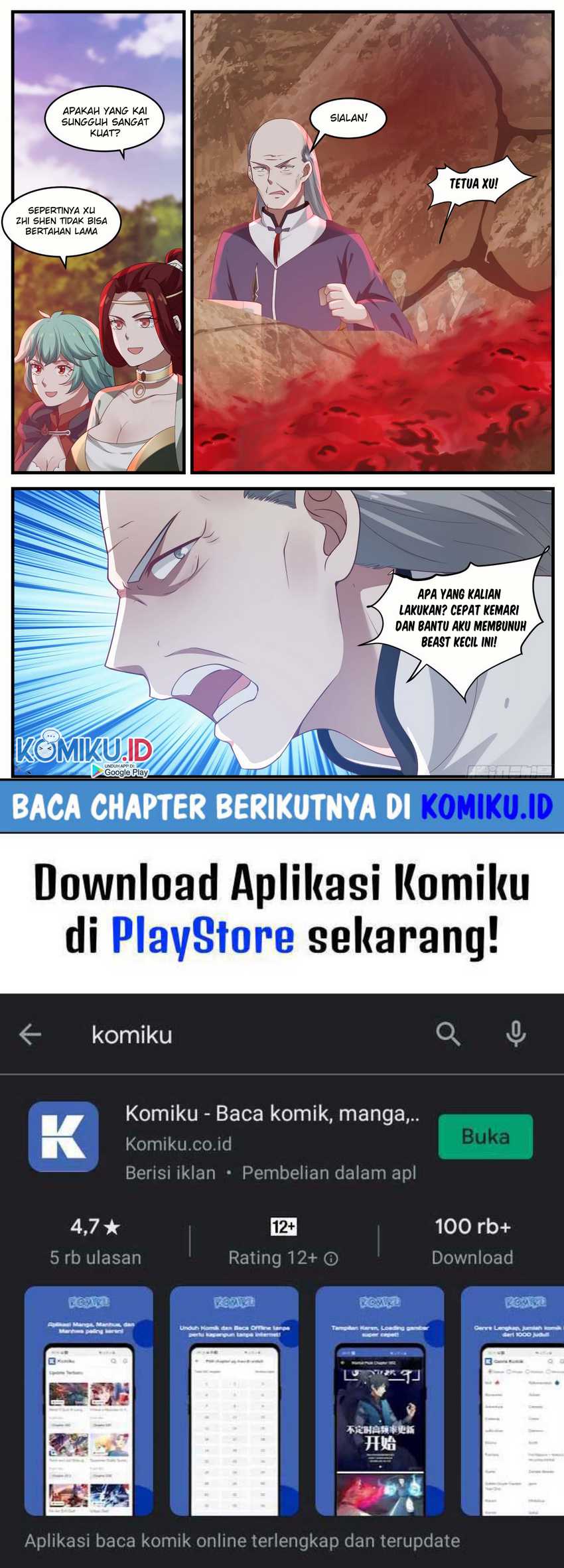 Halaman 14 dari Martial Peak Chapter 1018