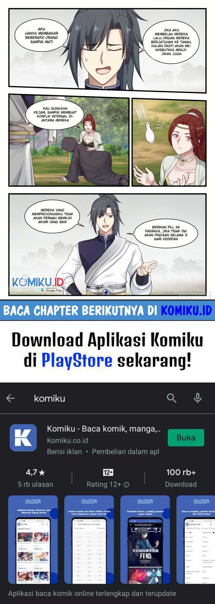 Halaman 14 dari Martial Peak Chapter 1029