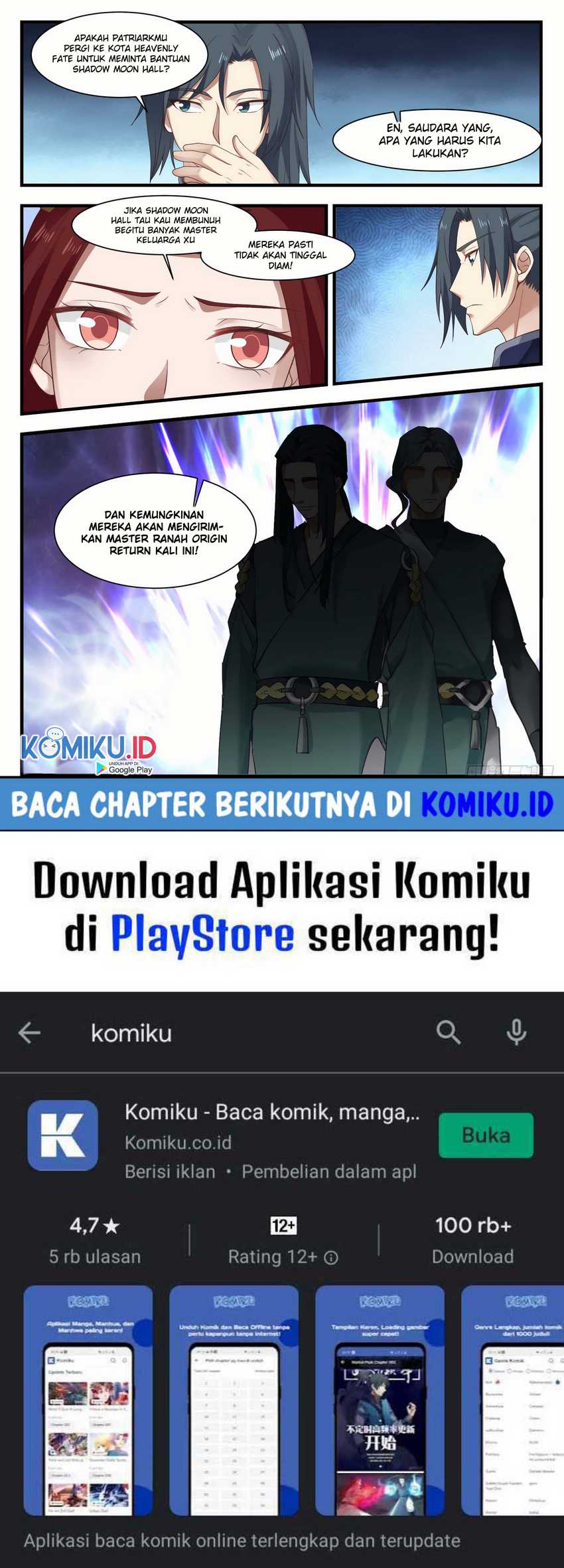 Halaman 14 dari Martial Peak Chapter 1033