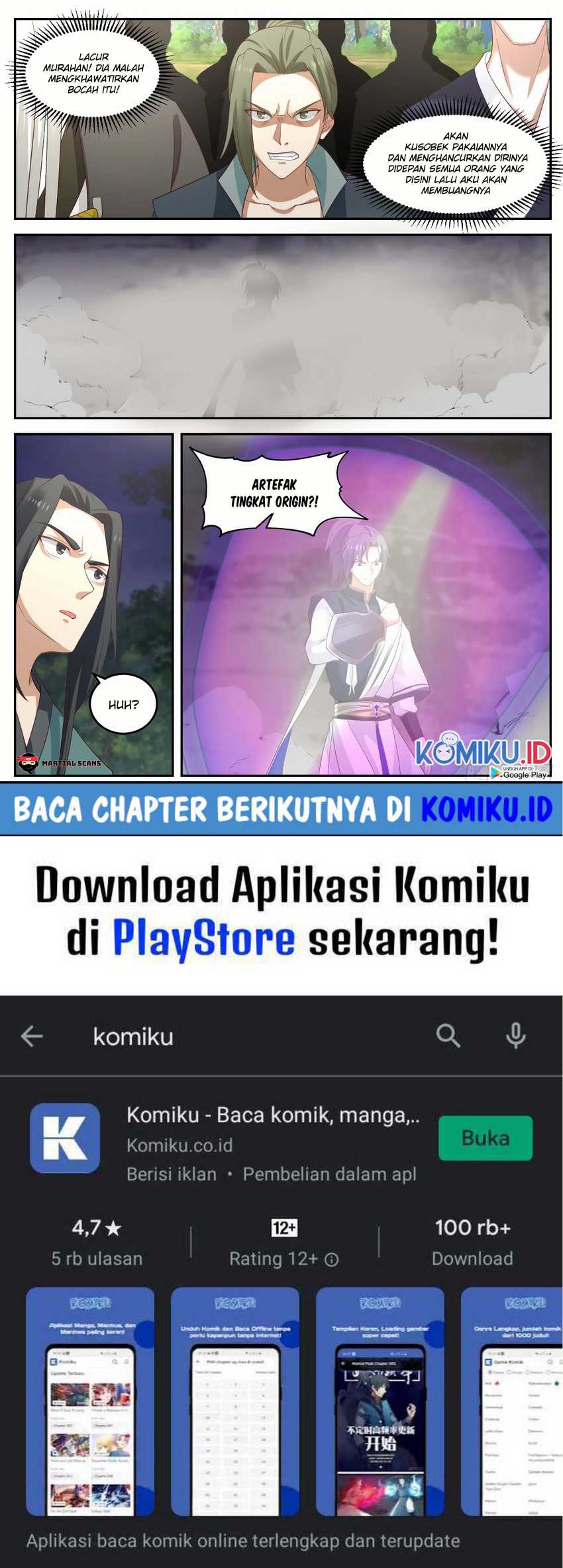 Halaman 14 dari Martial Peak Chapter 1036