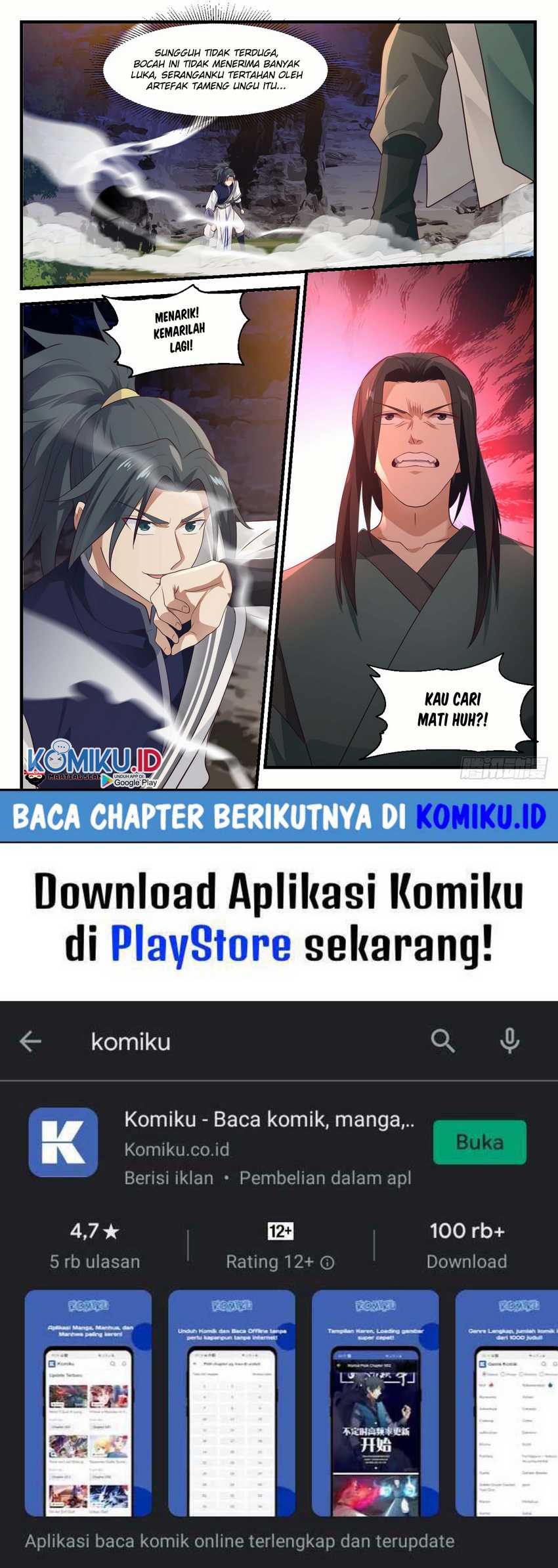 Halaman 14 dari Martial Peak Chapter 1037