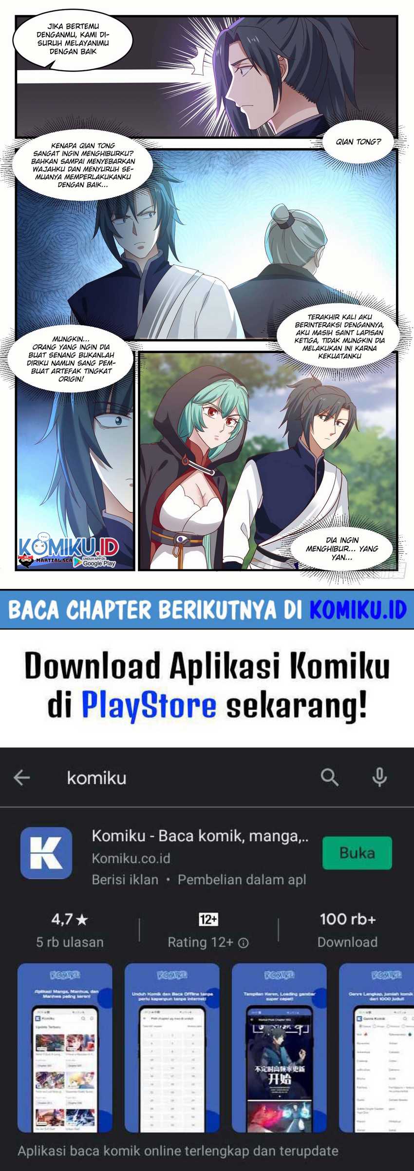 Halaman 14 dari Martial Peak Chapter 1039