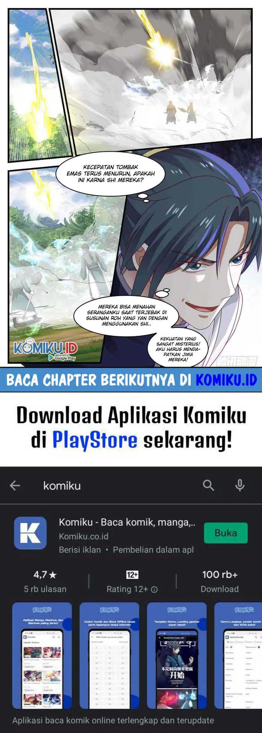 Halaman 13 dari Martial Peak Chapter 1040