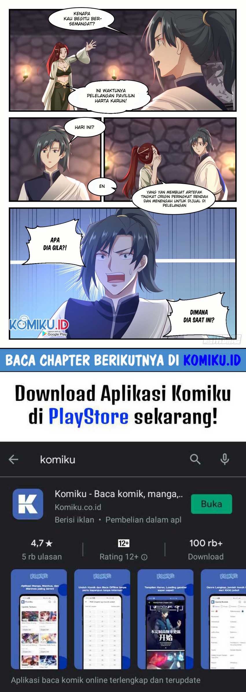 Halaman 14 dari Martial Peak Chapter 1045