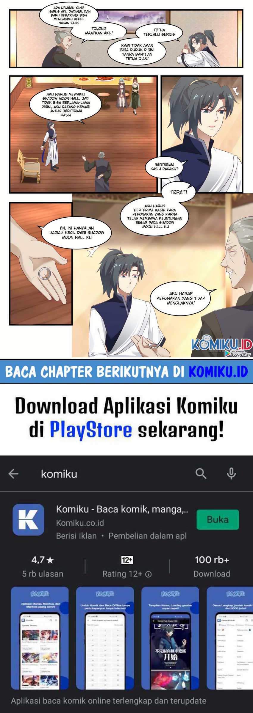 Halaman 14 dari Martial Peak Chapter 1053