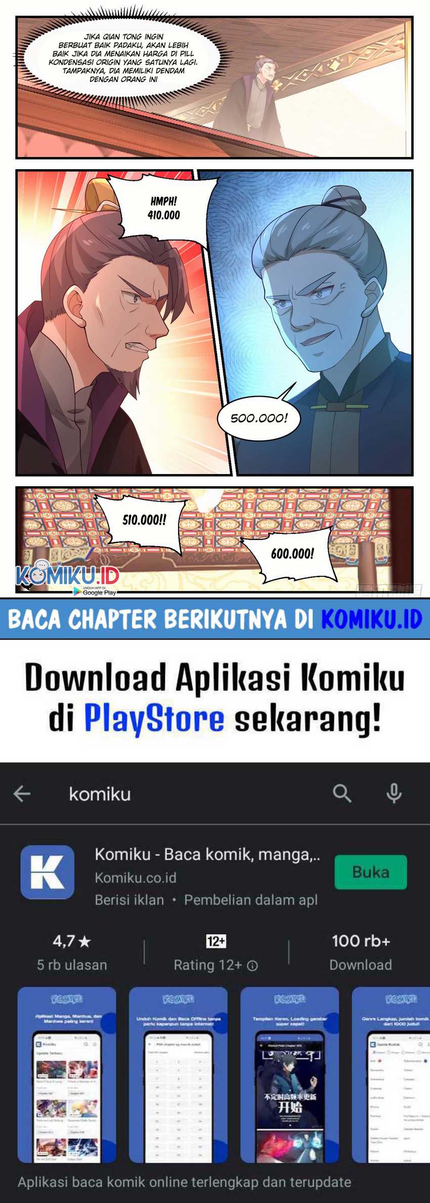 Halaman 14 dari Martial Peak Chapter 1054