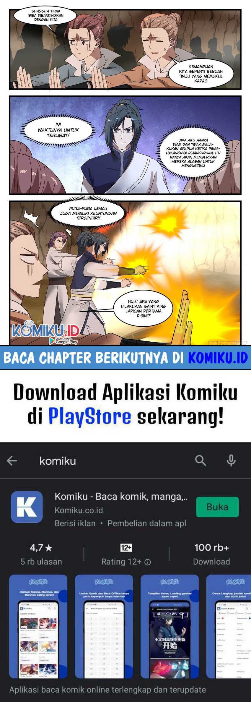 Halaman 14 dari Martial Peak Chapter 1091