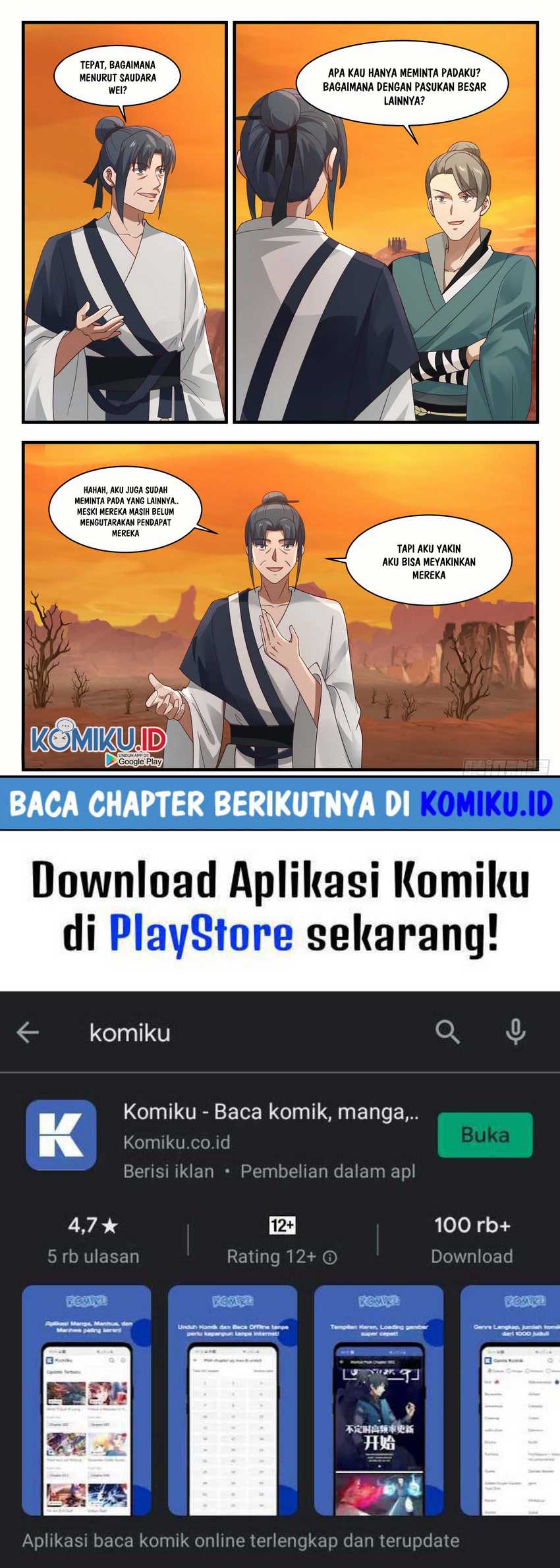 Halaman 14 dari Martial Peak Chapter 1121