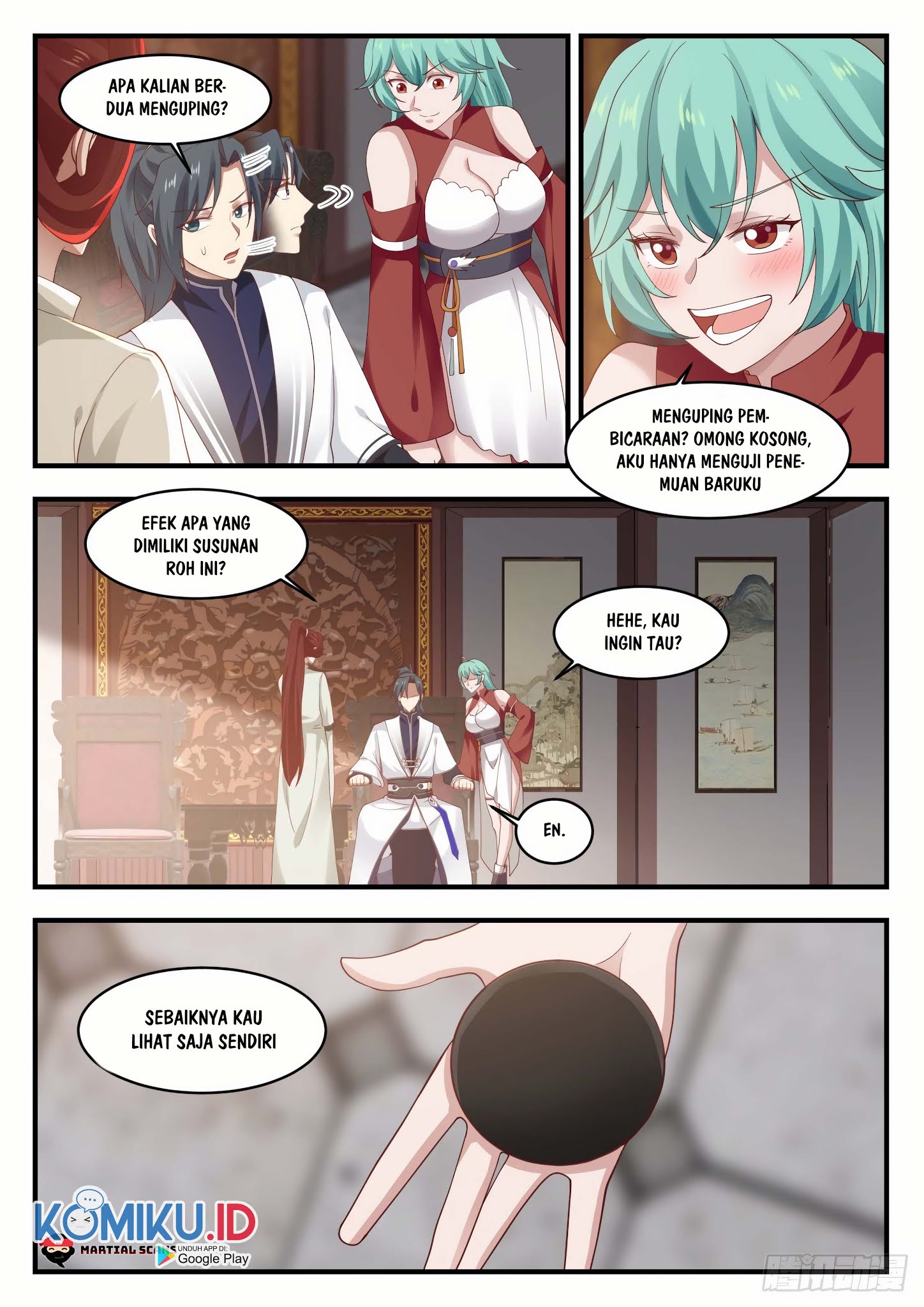 Halaman 11 dari Martial Peak Chapter 1168