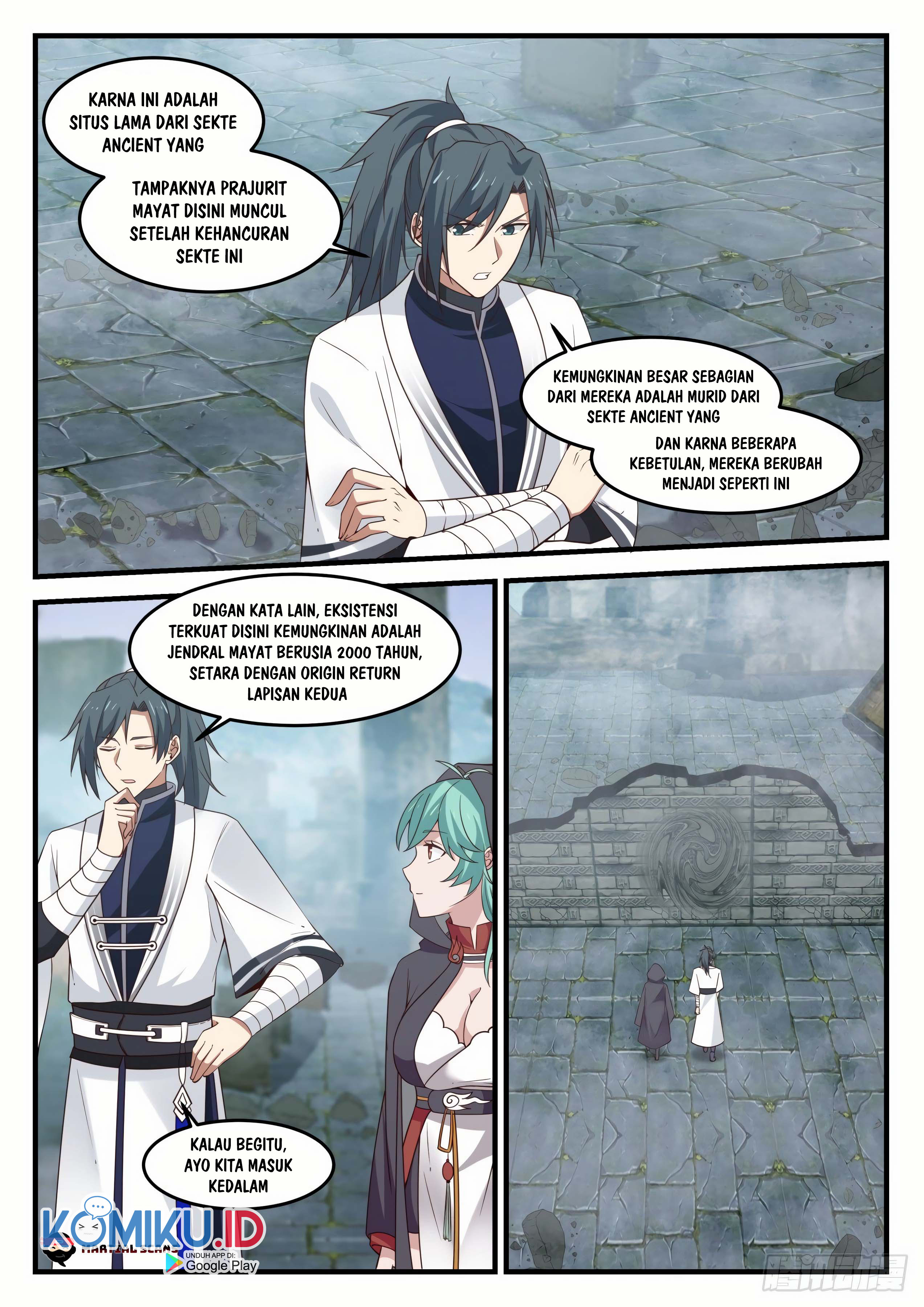 Halaman 11 dari Martial Peak Chapter 1198