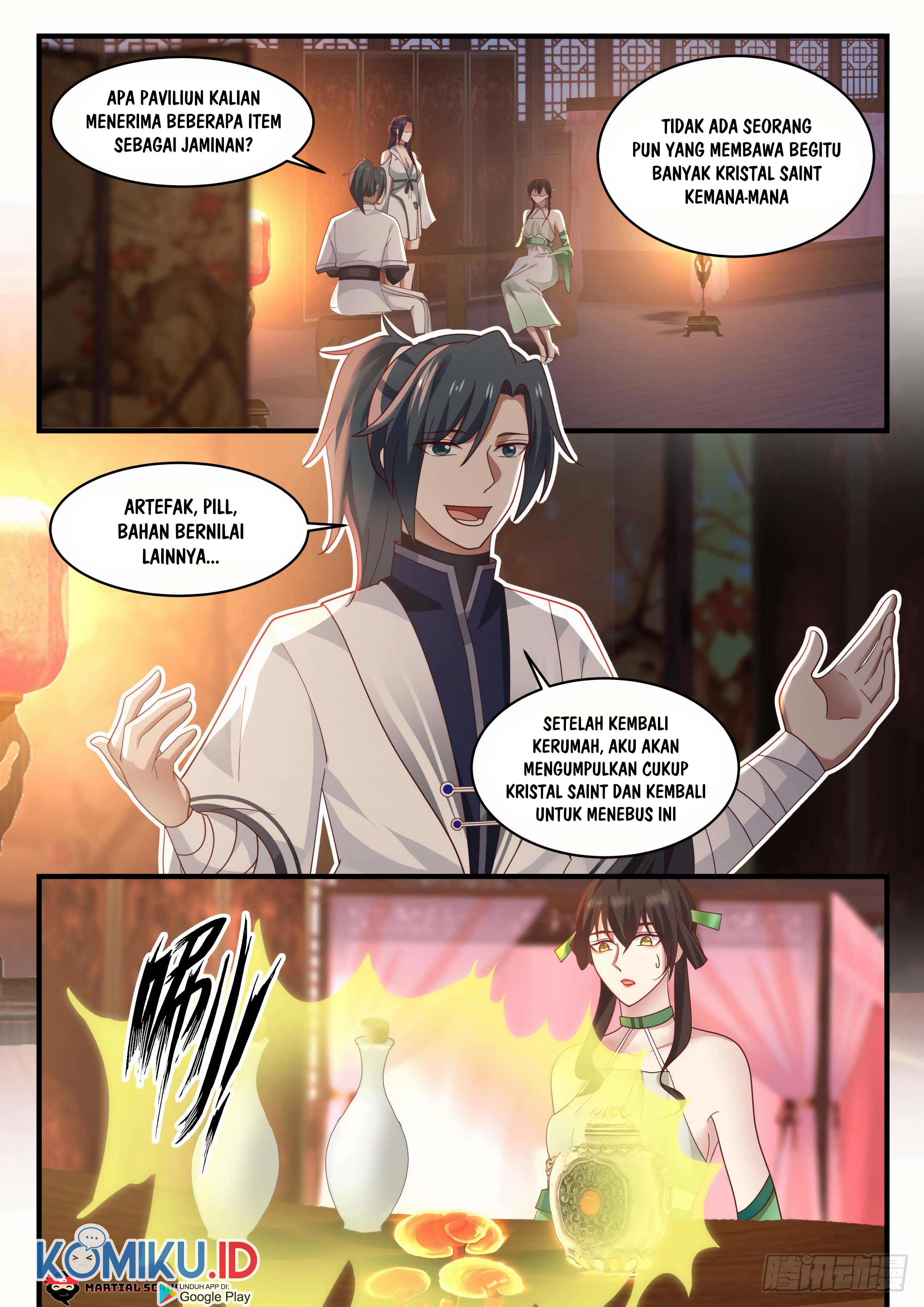 Halaman 13 dari Martial Peak Chapter 1221