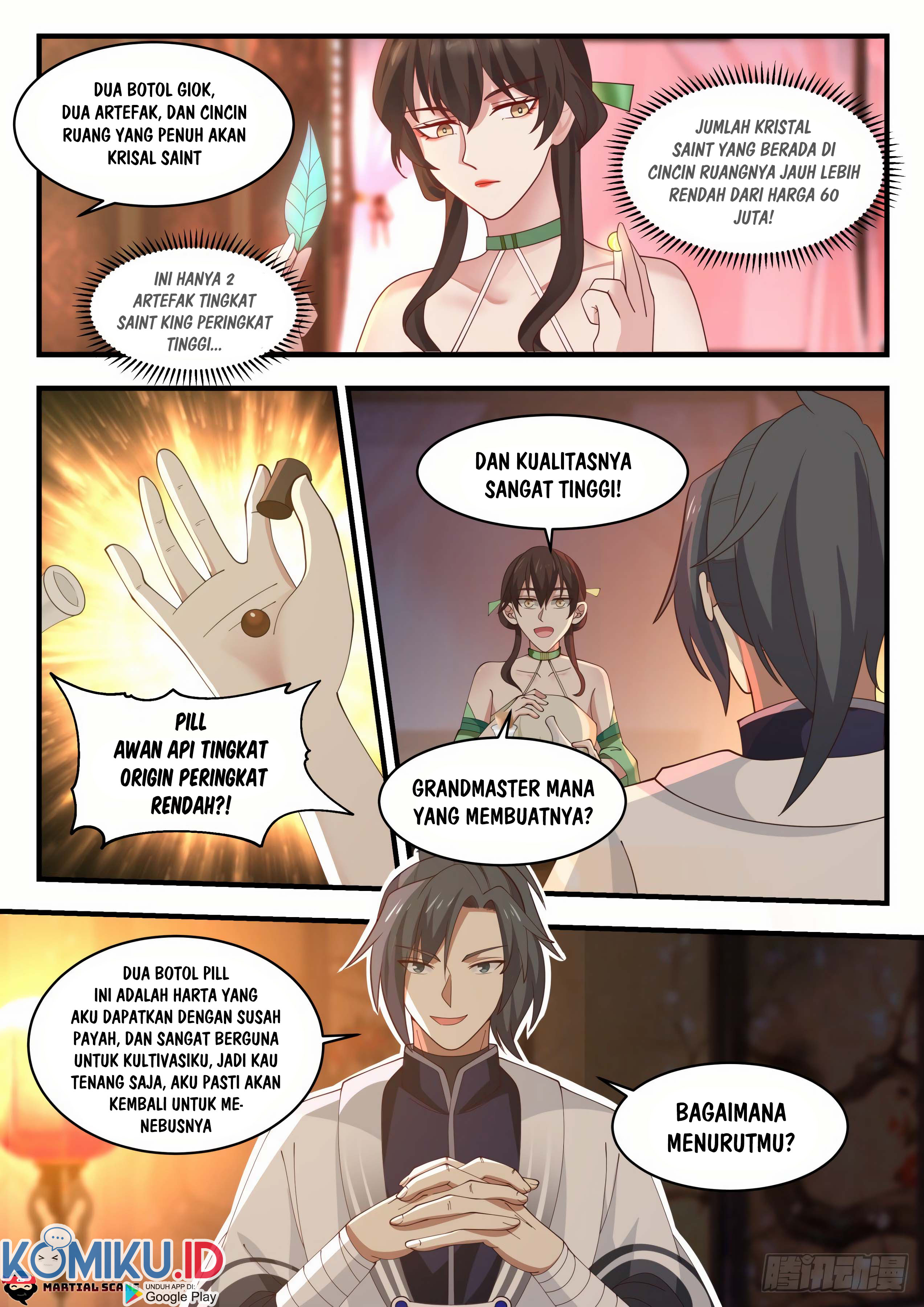 Halaman 14 dari Martial Peak Chapter 1221