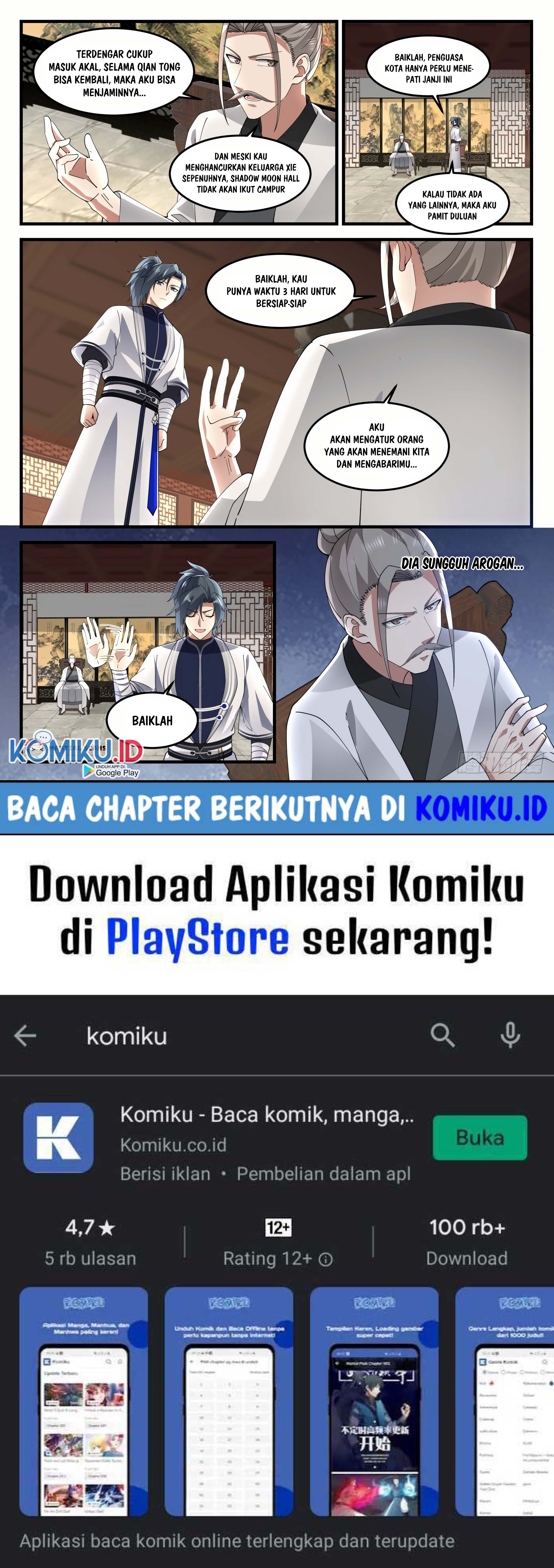Halaman 14 dari Martial Peak Chapter 1238