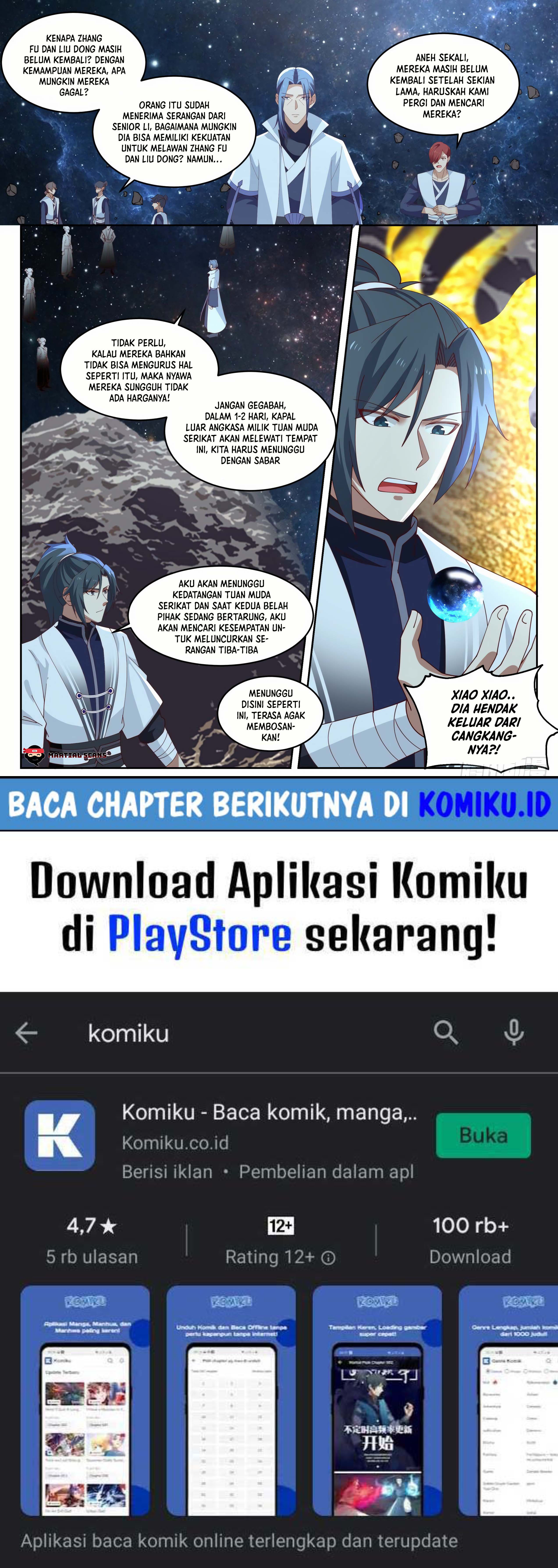Halaman 14 dari Martial Peak Chapter 1444