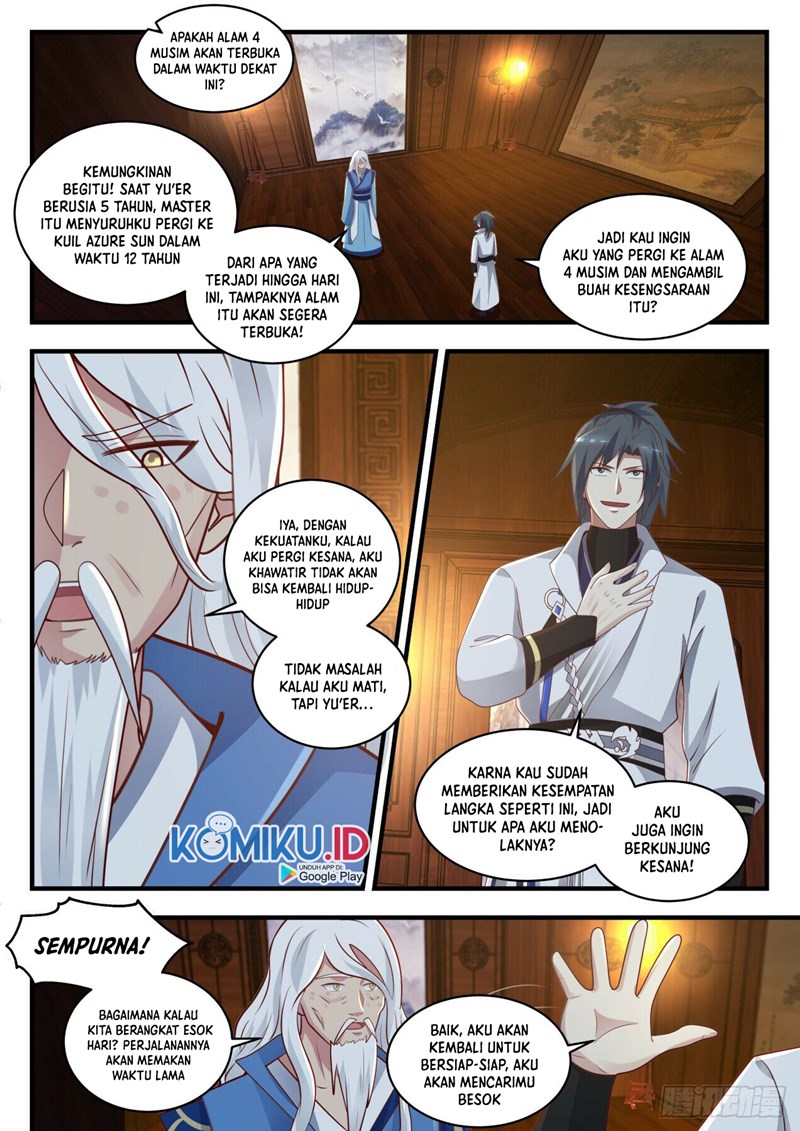 Halaman 11 dari Martial Peak Chapter 1707