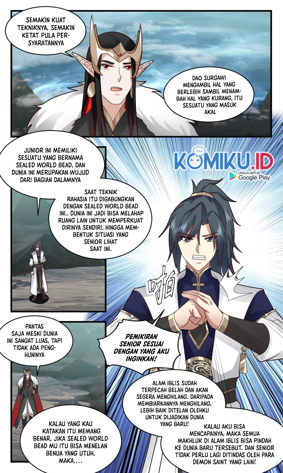 Halaman 8 dari Martial Peak Chapter 2450