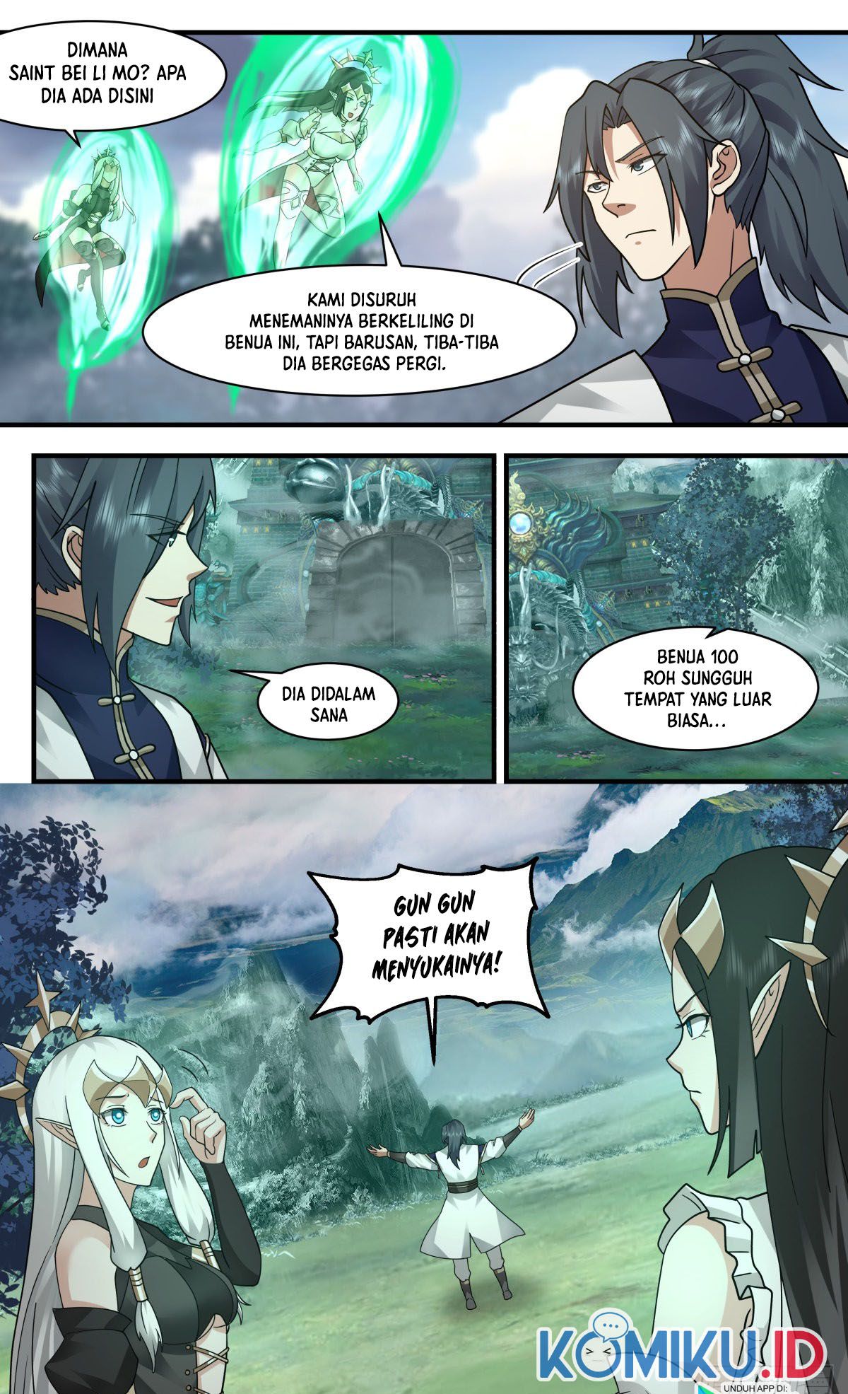 Halaman 13 dari Martial Peak Chapter 2454