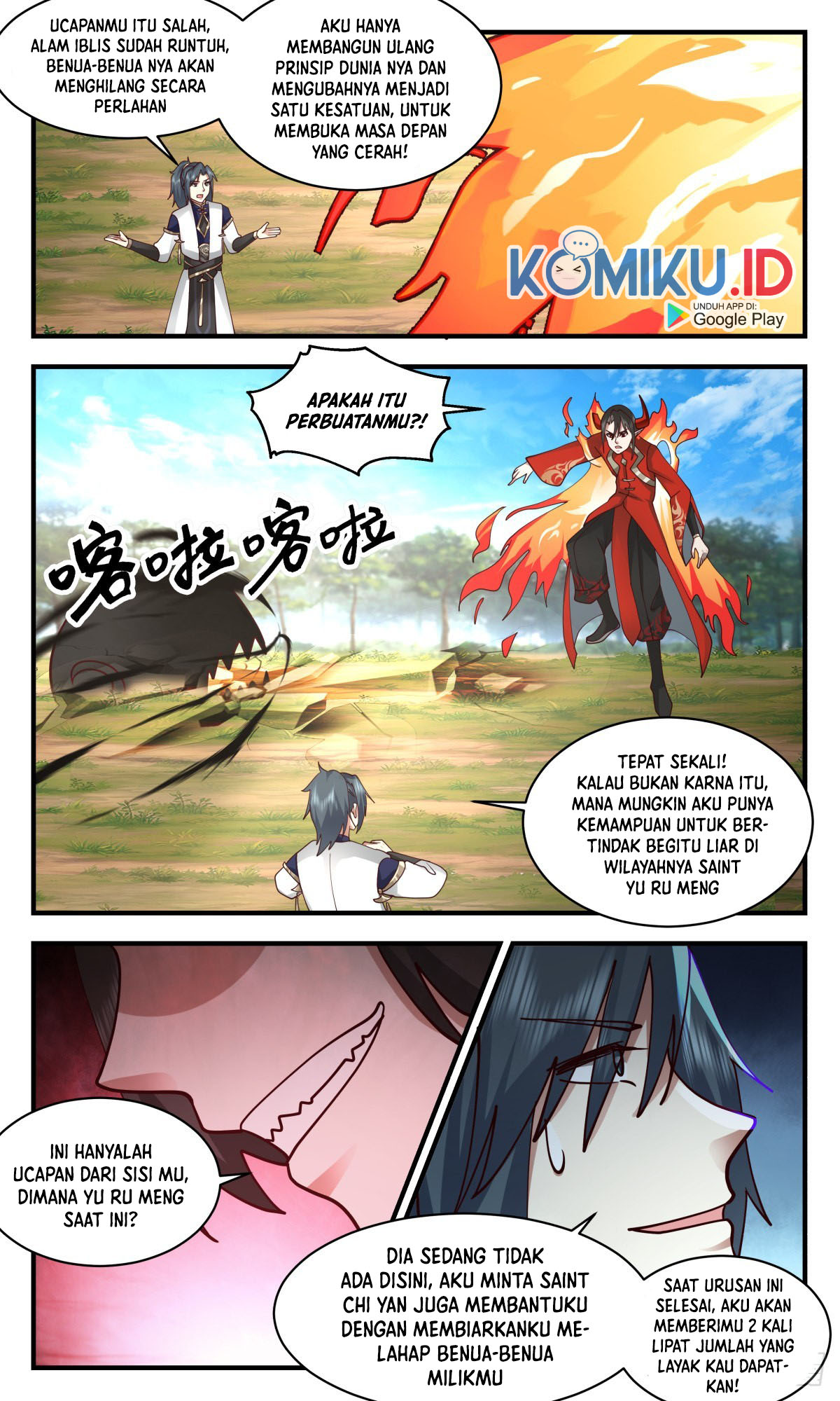 Halaman 8 dari Martial Peak Chapter 2457