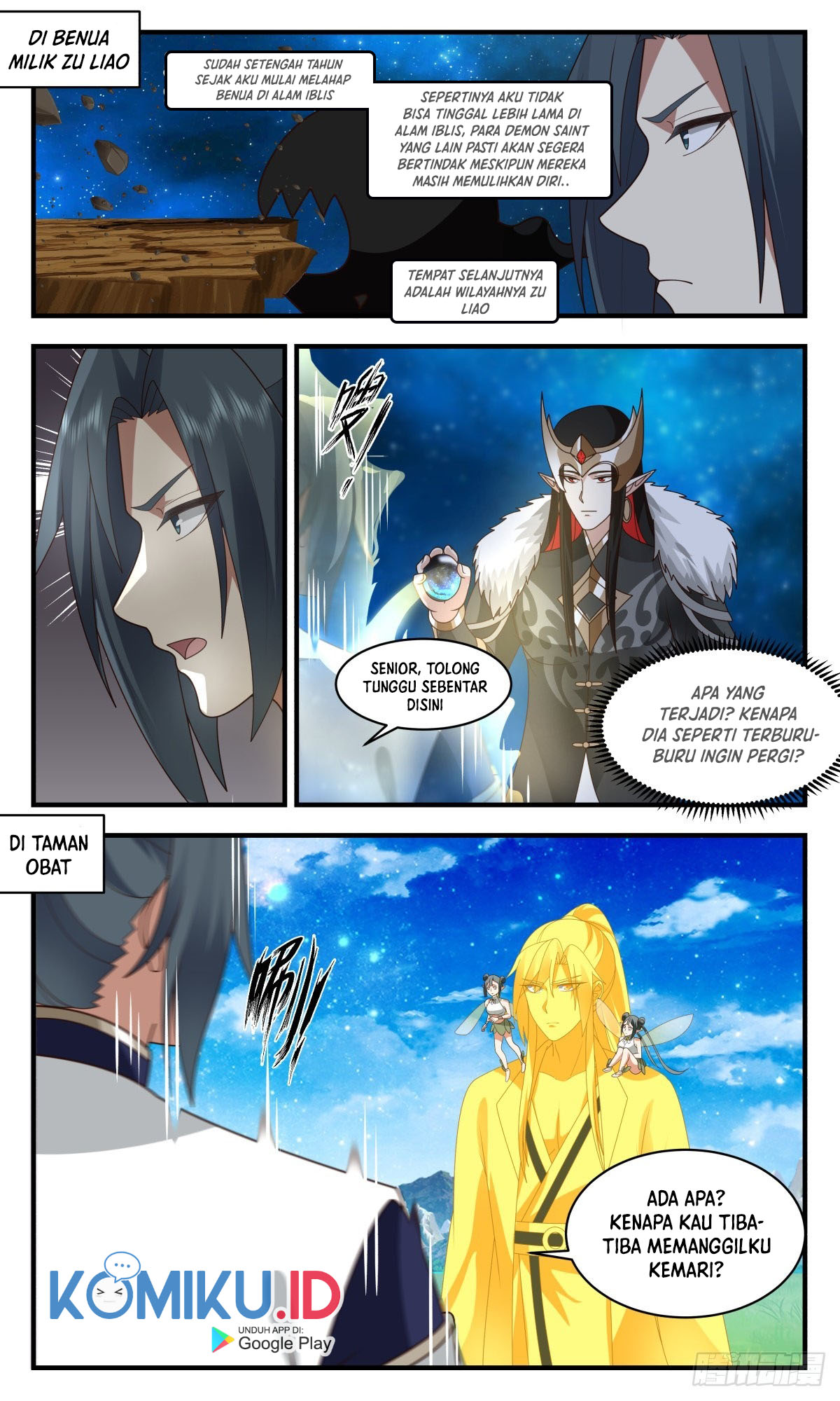 Halaman 11 dari Martial Peak Chapter 2458