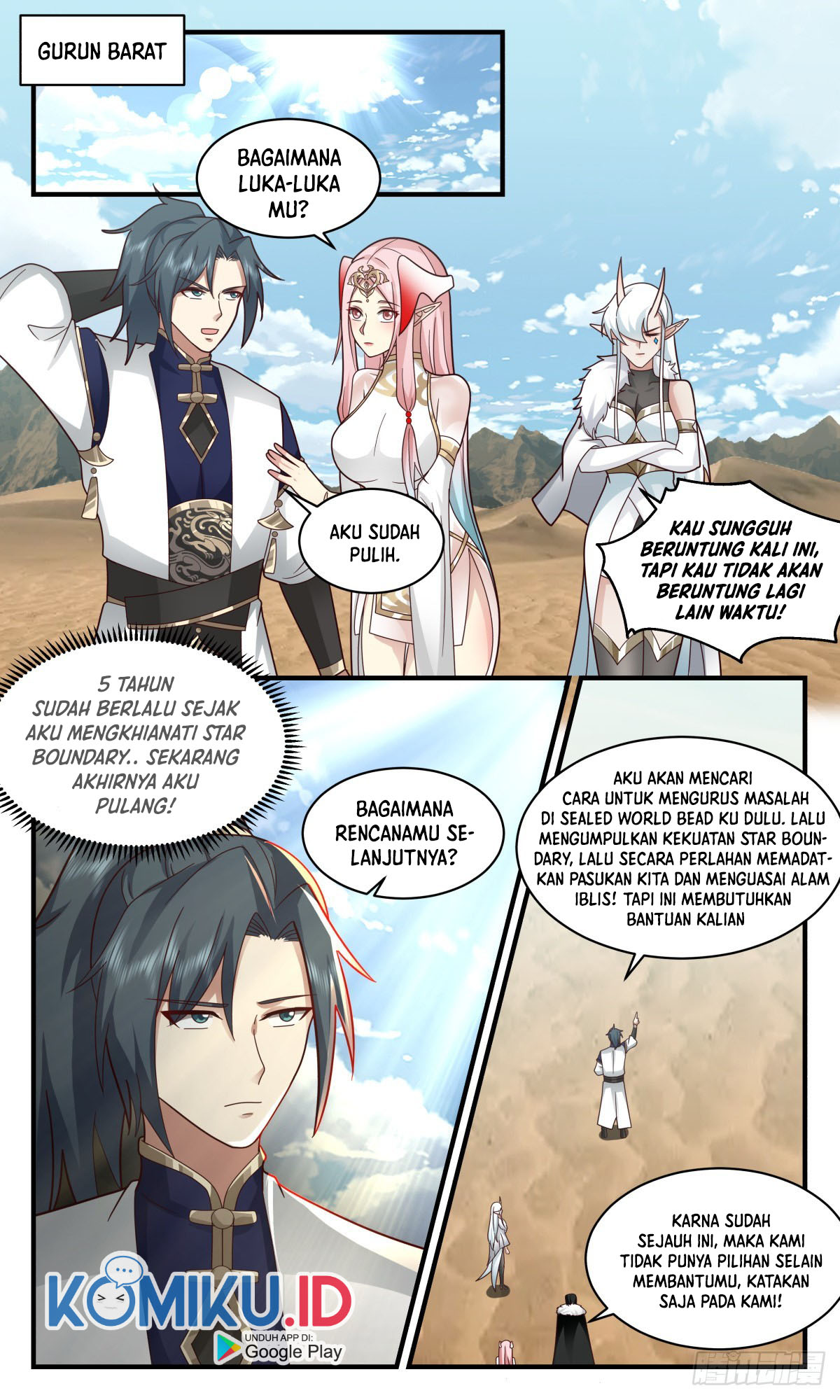 Halaman 12 dari Martial Peak Chapter 2462
